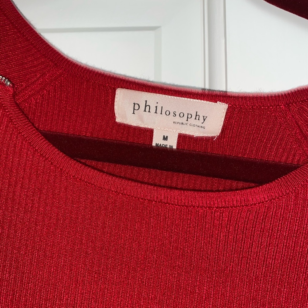 Red Sweater Philosophy